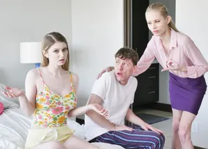 Mẹ kế bắt nữ nhi riêng của chồng yêu phang với cậu con trai