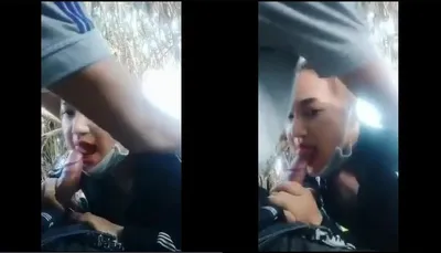 để em liếm mút trong cà phê chòi